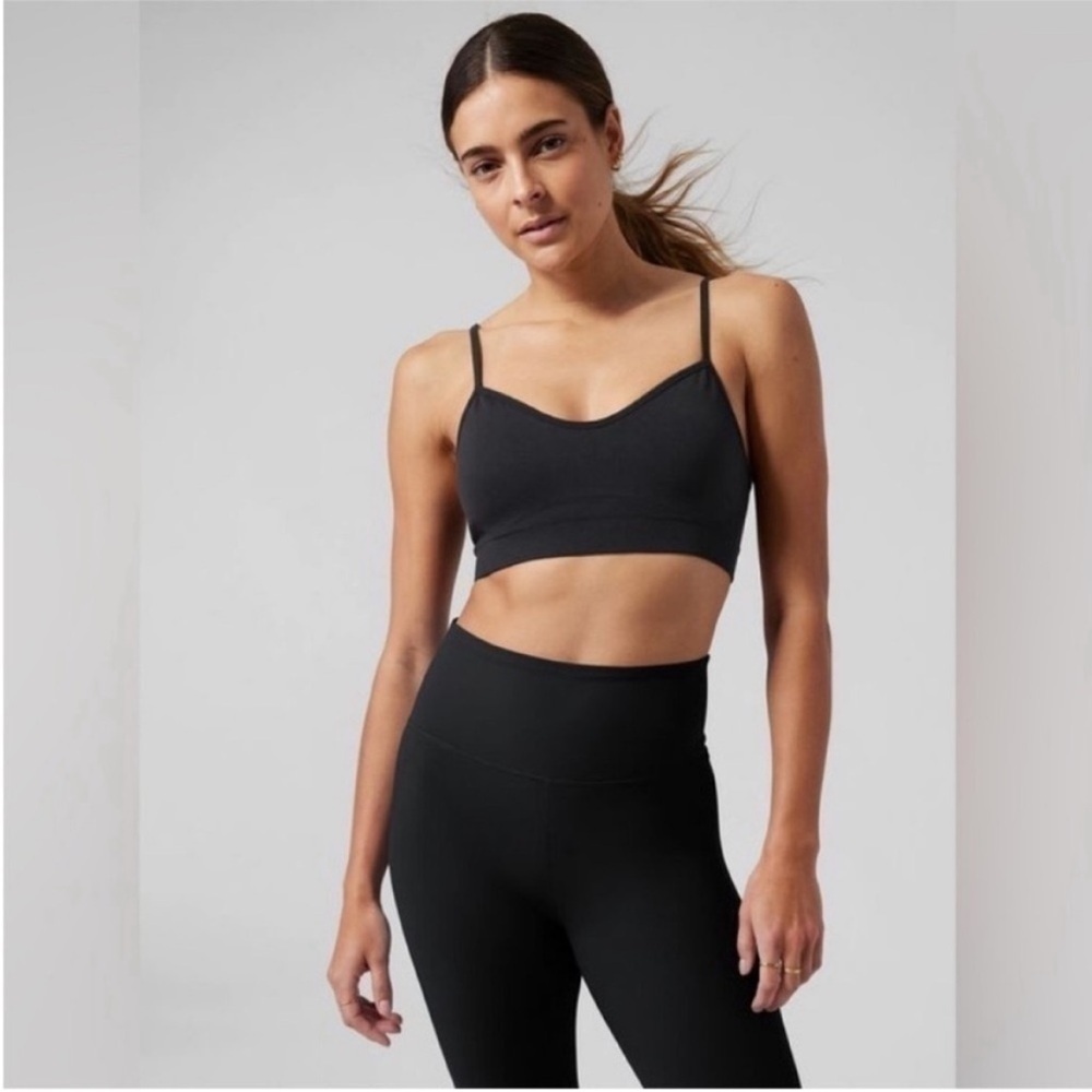 Athleta Black Renew Low Impact Bra For D-DD Cups